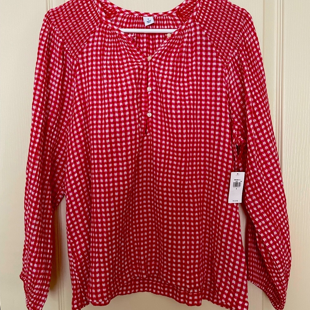 Old Navy peasant blouse, NWT, never worn, S